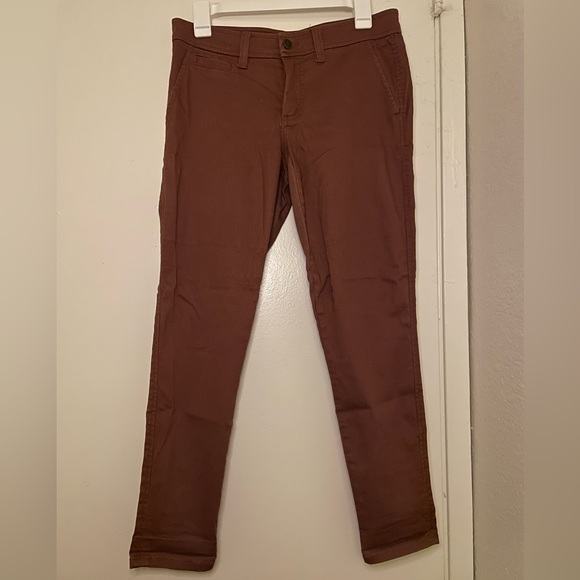 Market & Spruce burnt red-brown pants - Picture 2 of 6